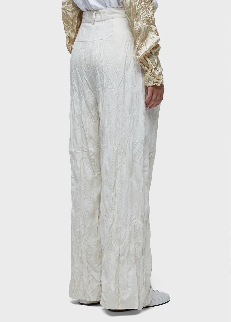 CALCA WRINKLED SATIN TRICOLINE