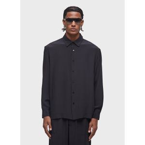 Silk long-sleeve shirt
