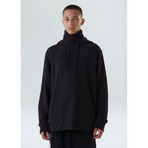 High neck actual solid sweatshirt
