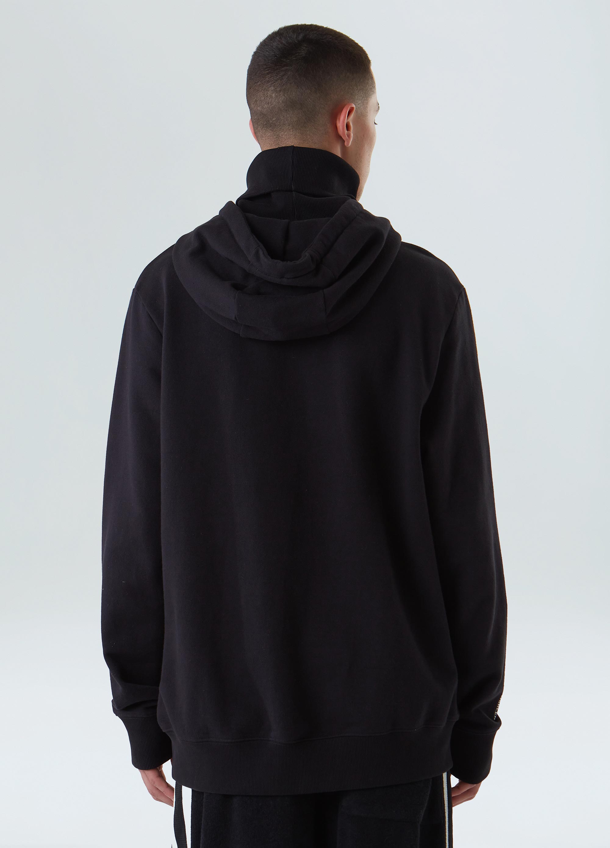 High neck actual solid sweatshirt