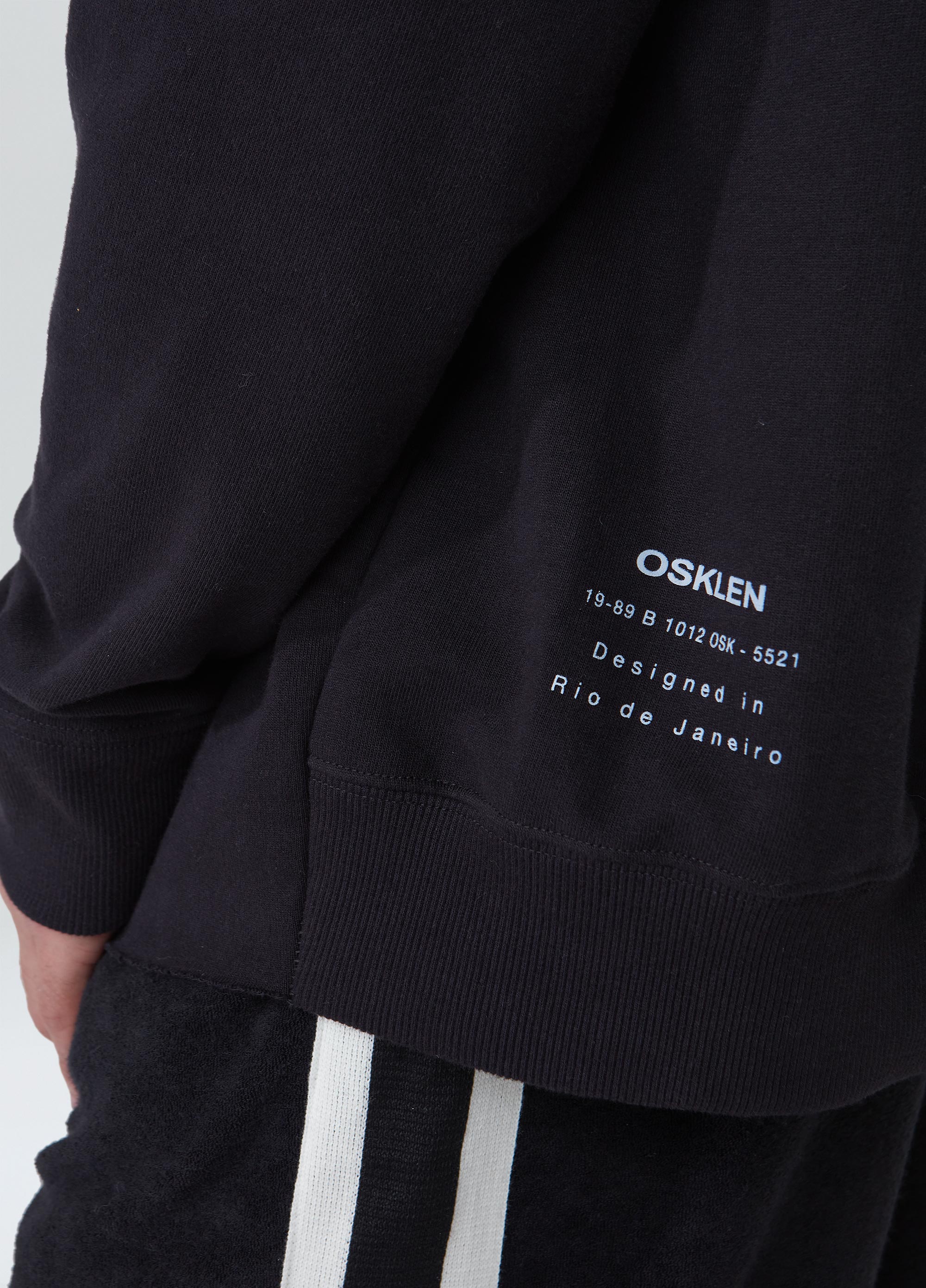 High neck actual solid sweatshirt