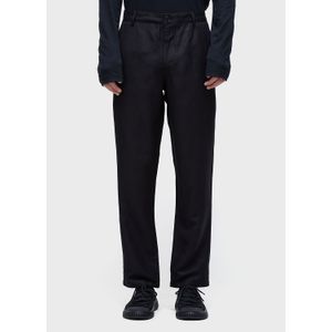 Fluid linen tailored pants