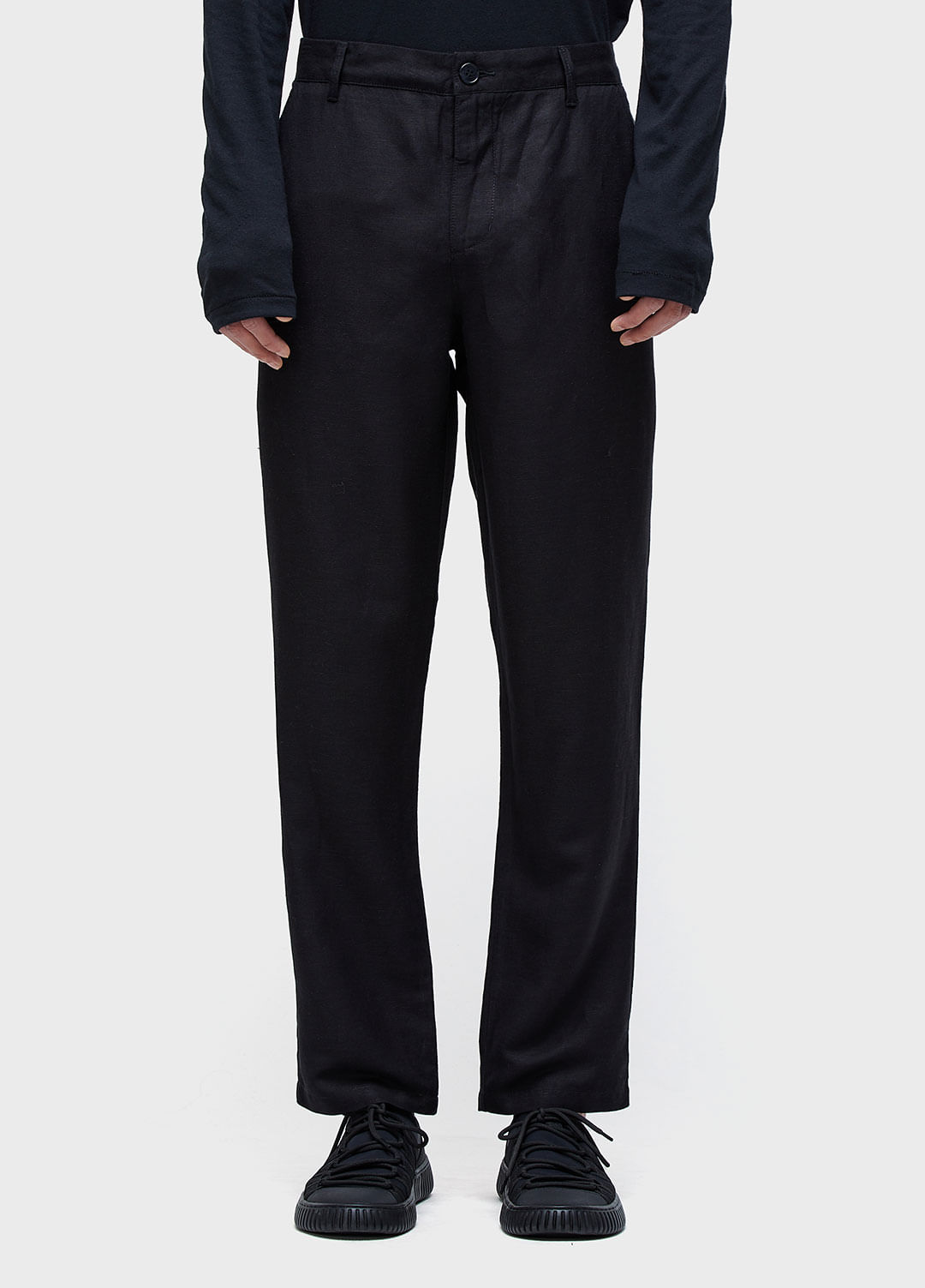 CALCA ALFAIATARIA FLUID LINEN