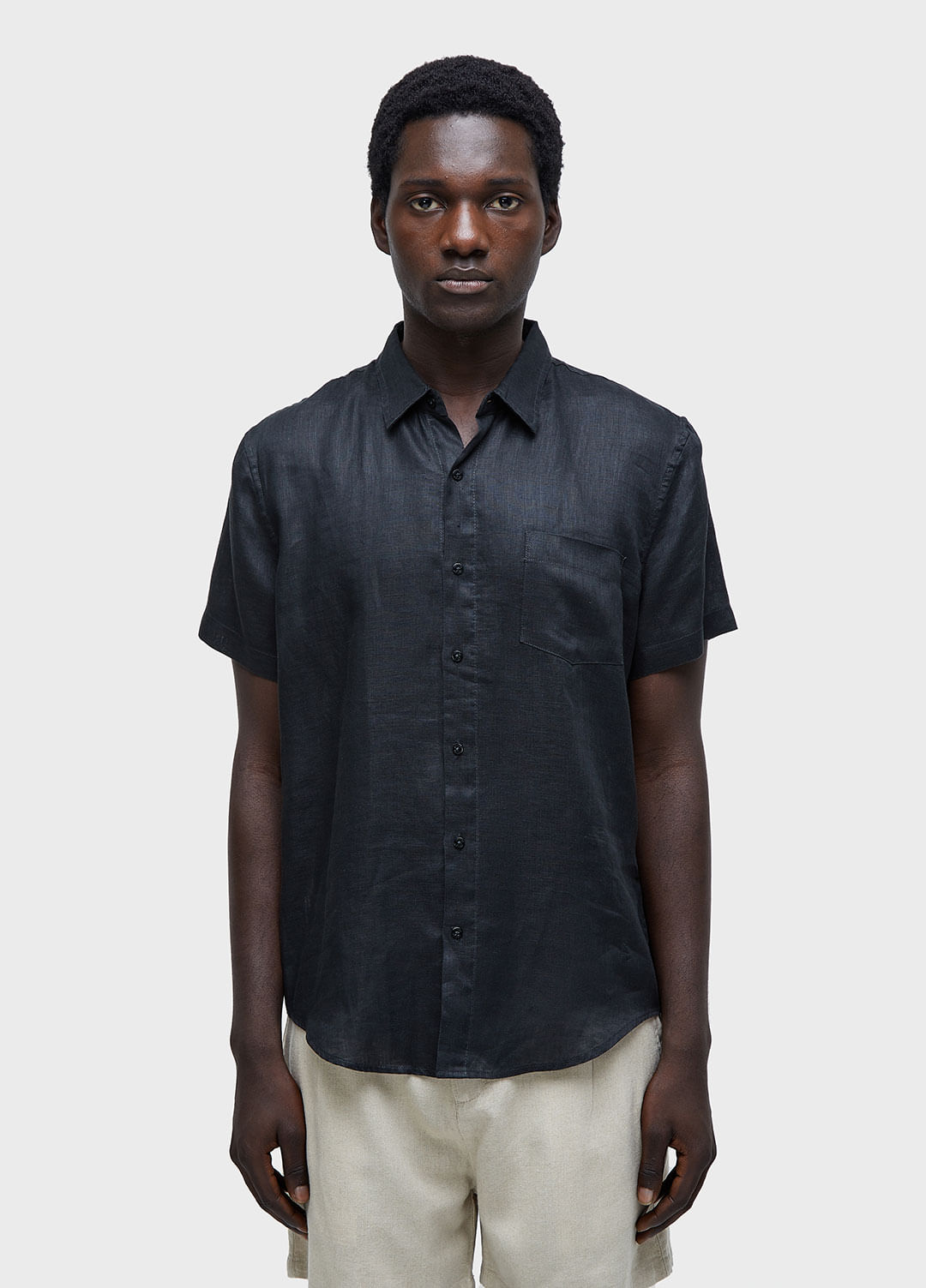 CAMISA CLASSIC LINEN MC