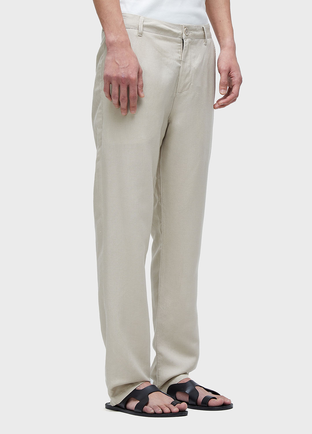 CALCA ALFAIATARIA FLUID LINEN