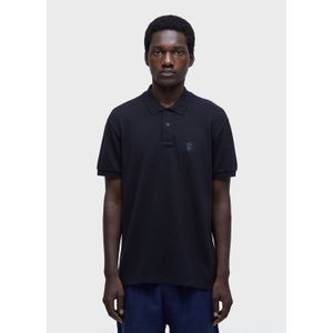 Embossed coat of arms pocket polo (ss)