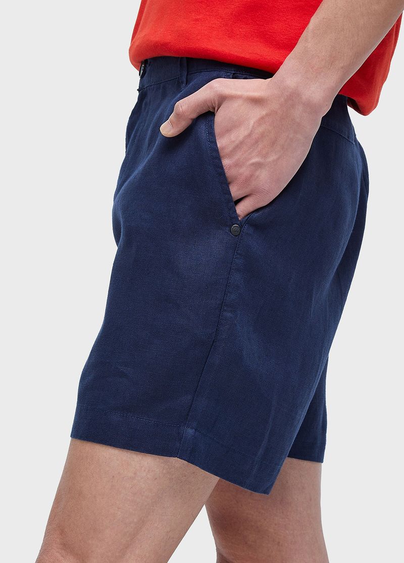 BERMUDA ALFAIATARIA PURE LINEN