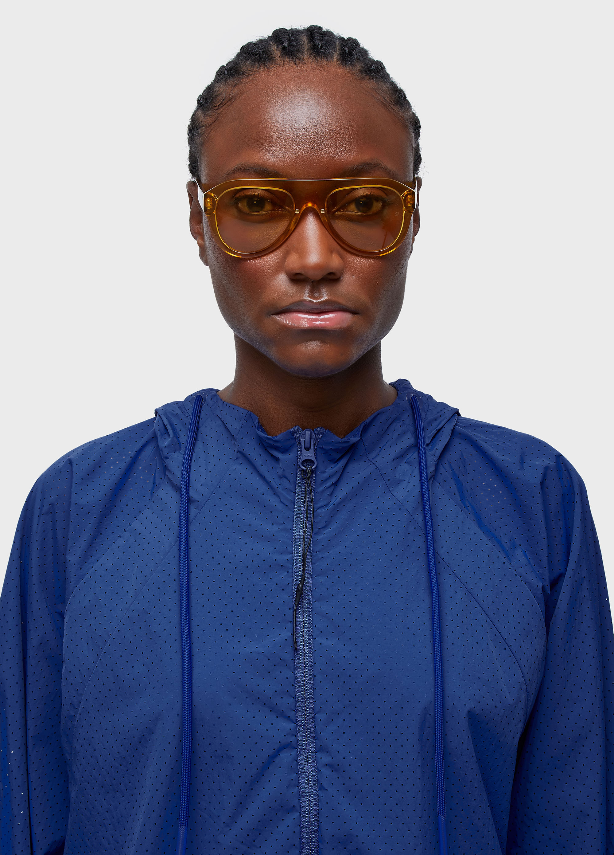 Superlight micro-perforated coat