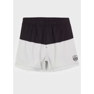 Bicolor coat of arms beach shorts