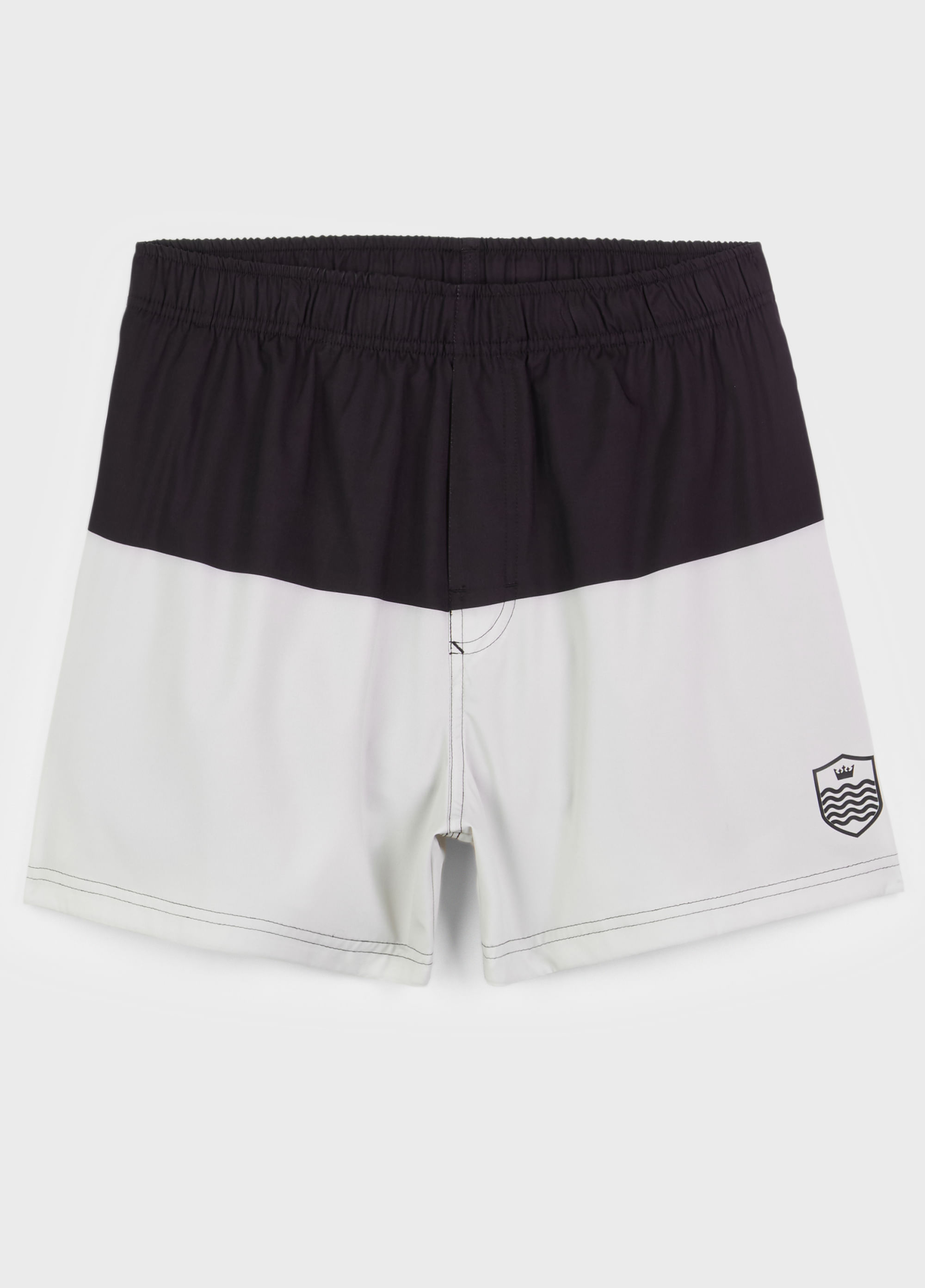 BEACH SHORT BICOLOR BRASAO