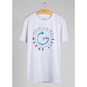 Osklen men rebuilding marine t-shirt