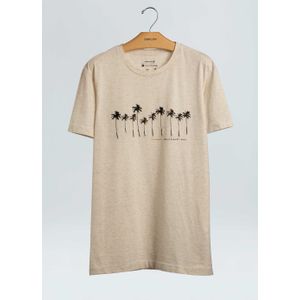 Osklen men palm tree jute t-shirt