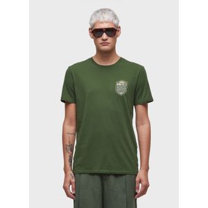 Soft used coat of arms gaze t-shirt