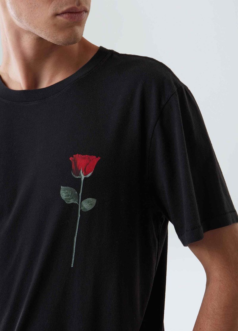 TSHIRT SOFT USED ROSE MC
