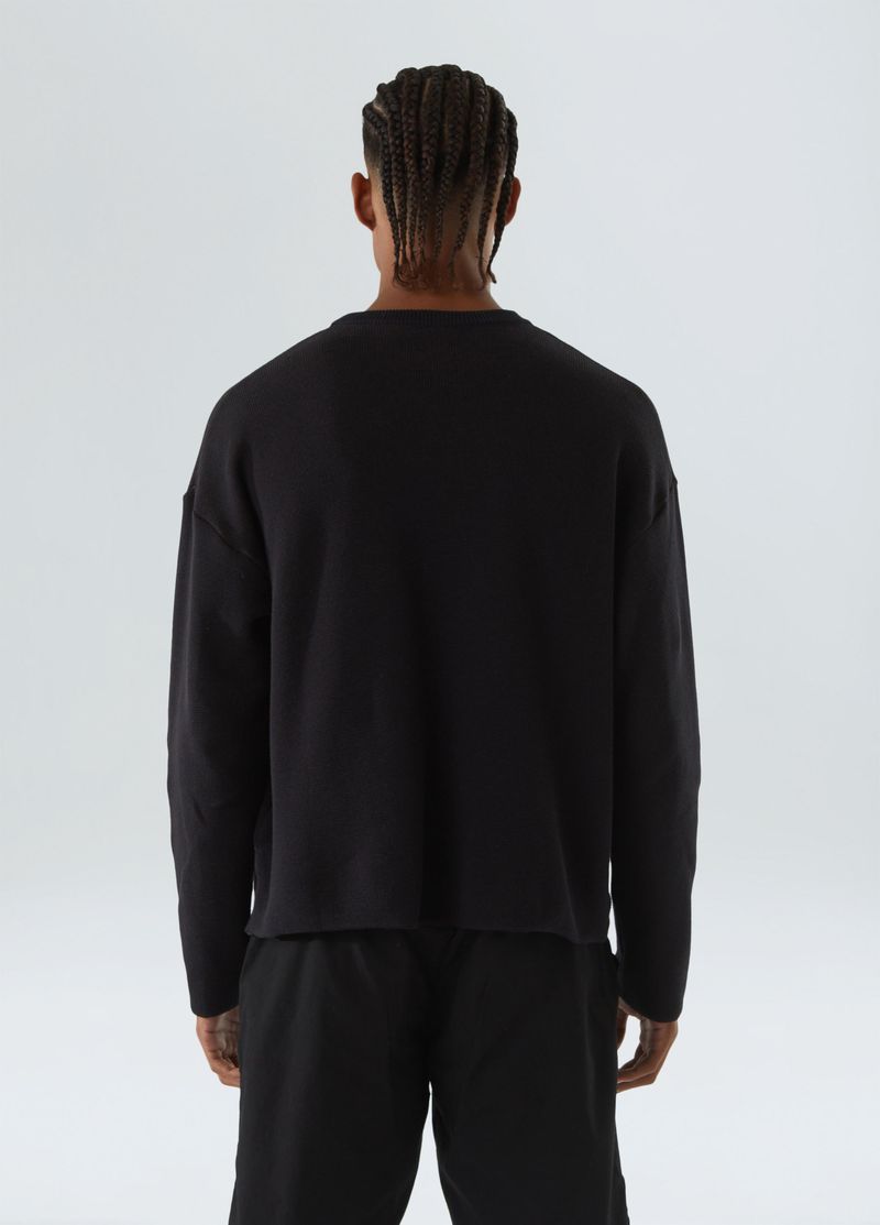 sweater tricot double over