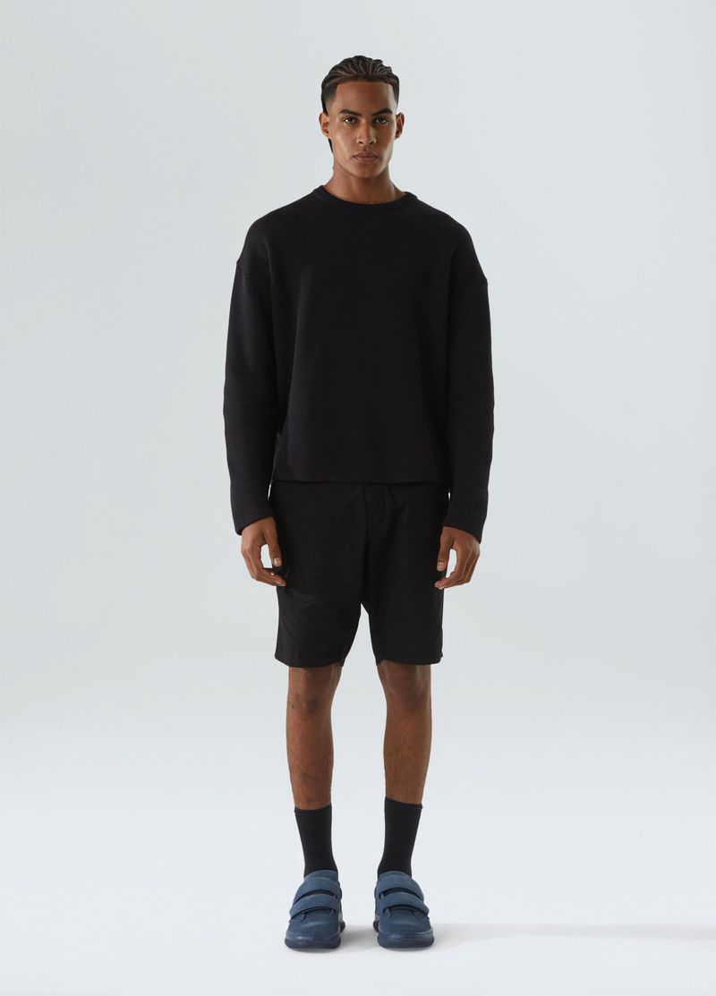 sweater tricot double over