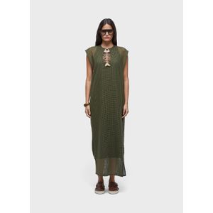 Canvas vest dress