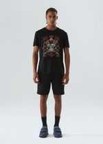 tshirt soft used floral ciclo mc