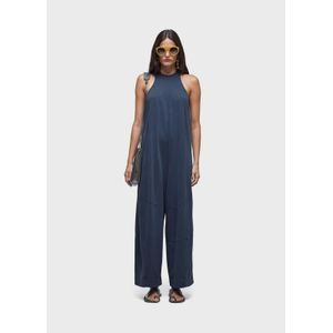 Navy racerback jumpsuit