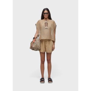 Boteco print mesh shorts