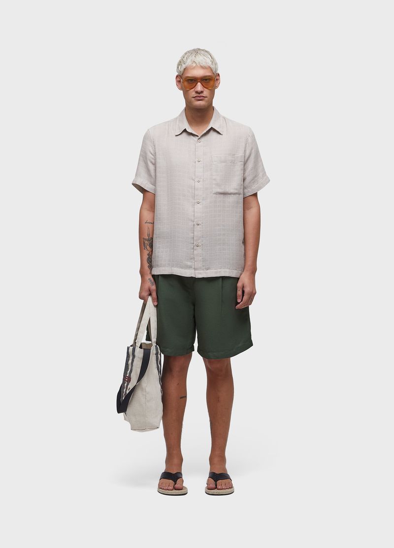 CAMISA COTTON GRID MC