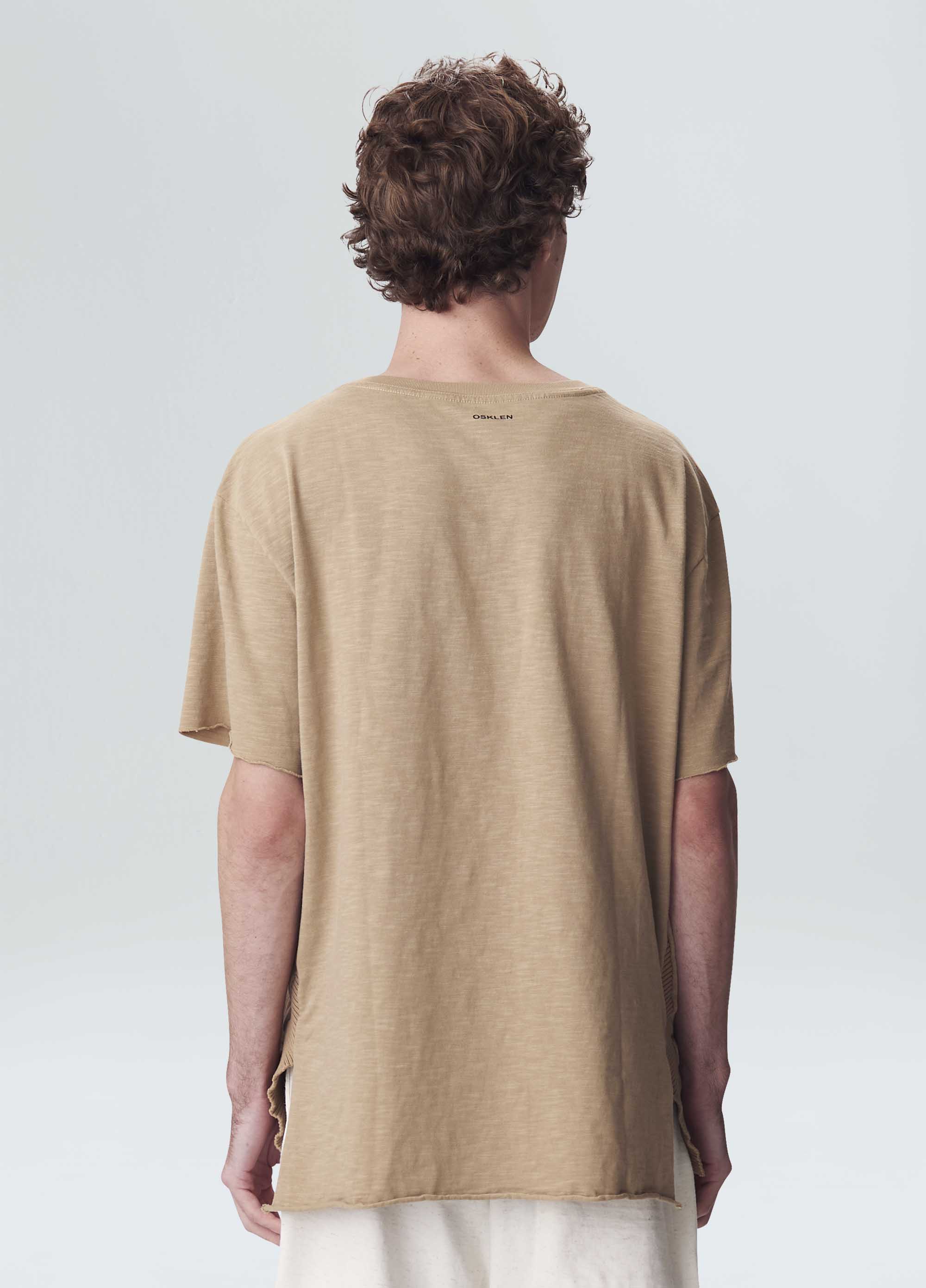 Osklen men ribbed geo t-shirt