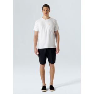 Washed pocket spot t-shirt mc