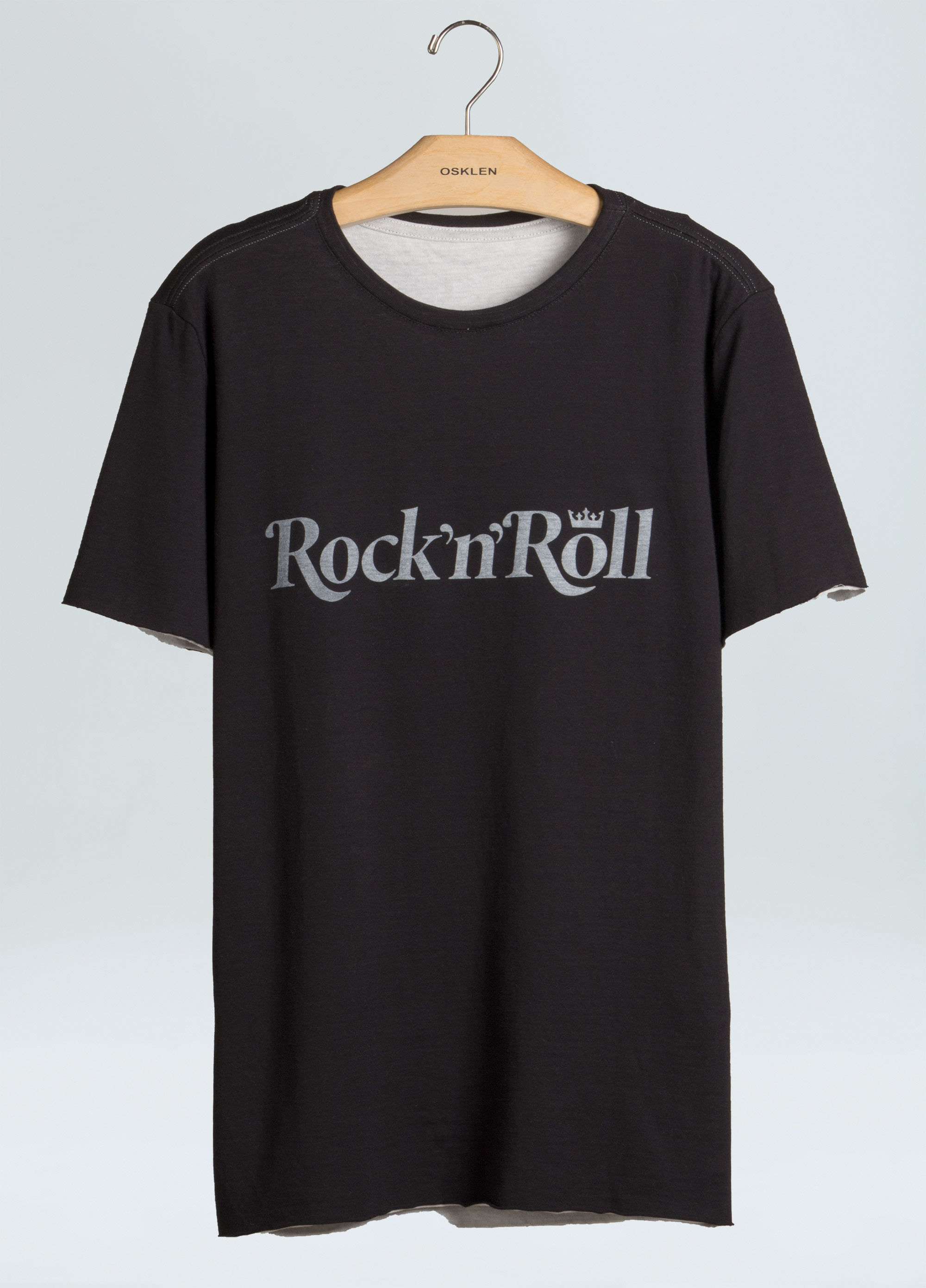 Mens double rock n roll t-shirt