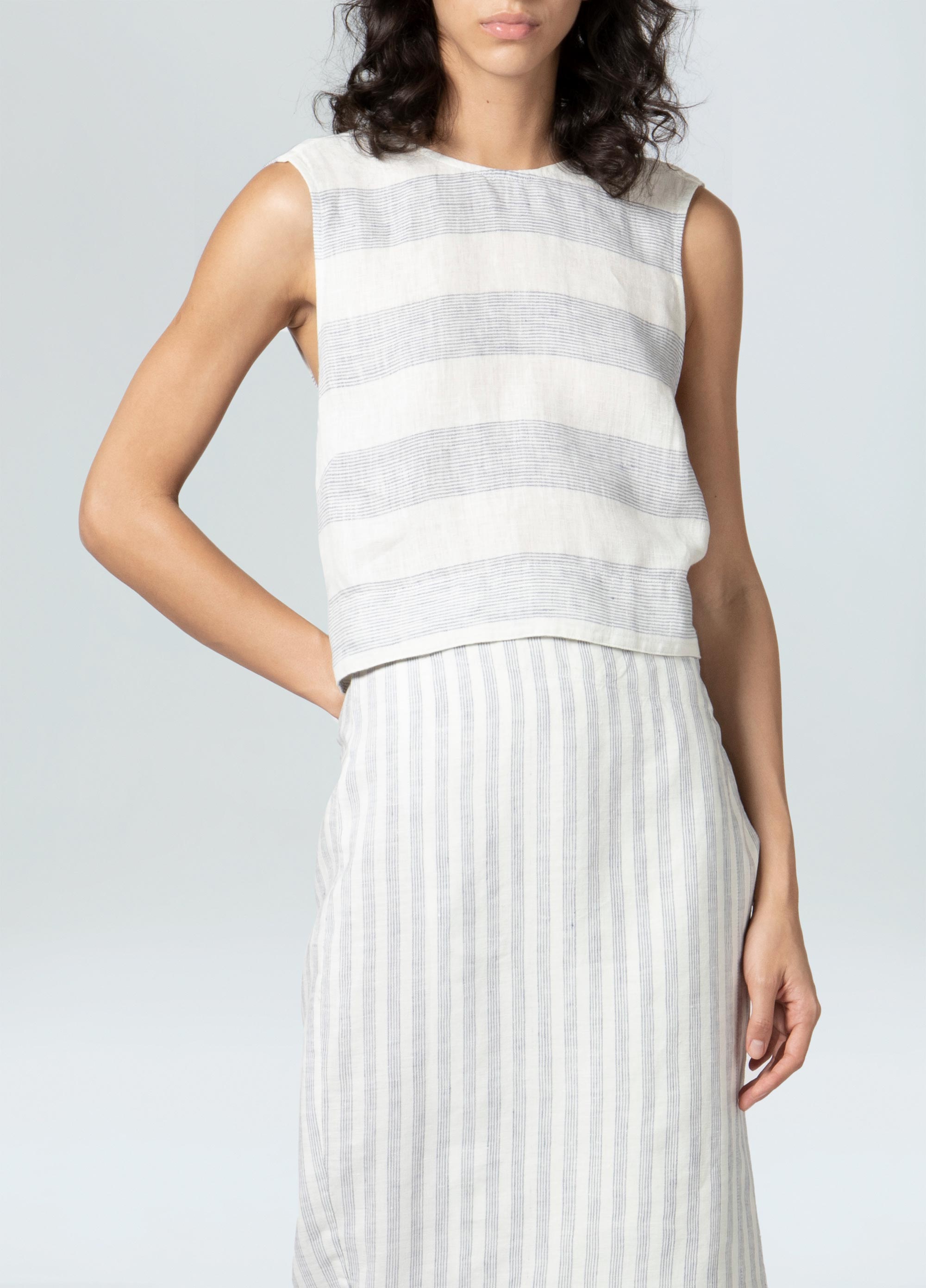 Womens thin stripes top