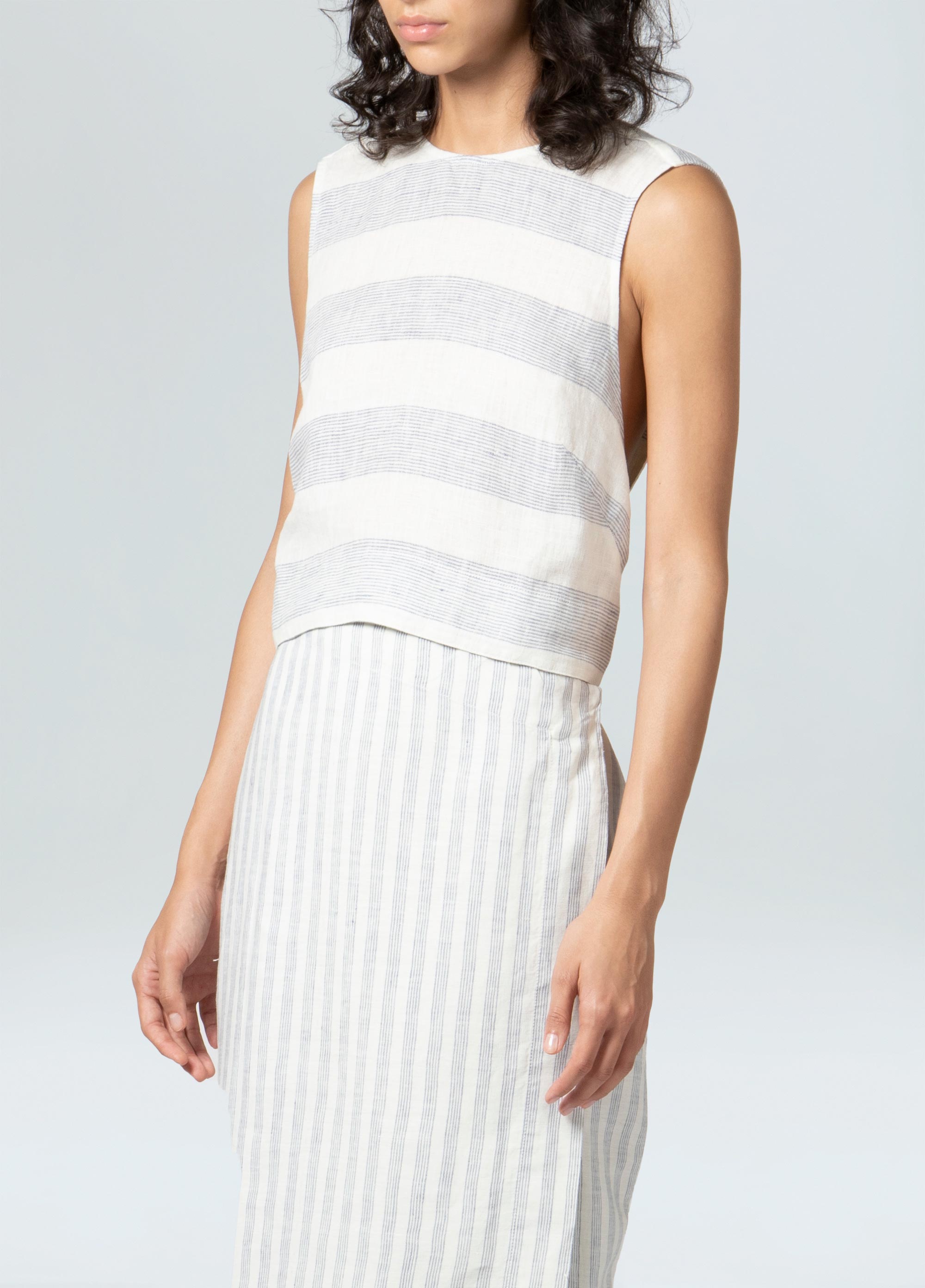 Womens thin stripes top