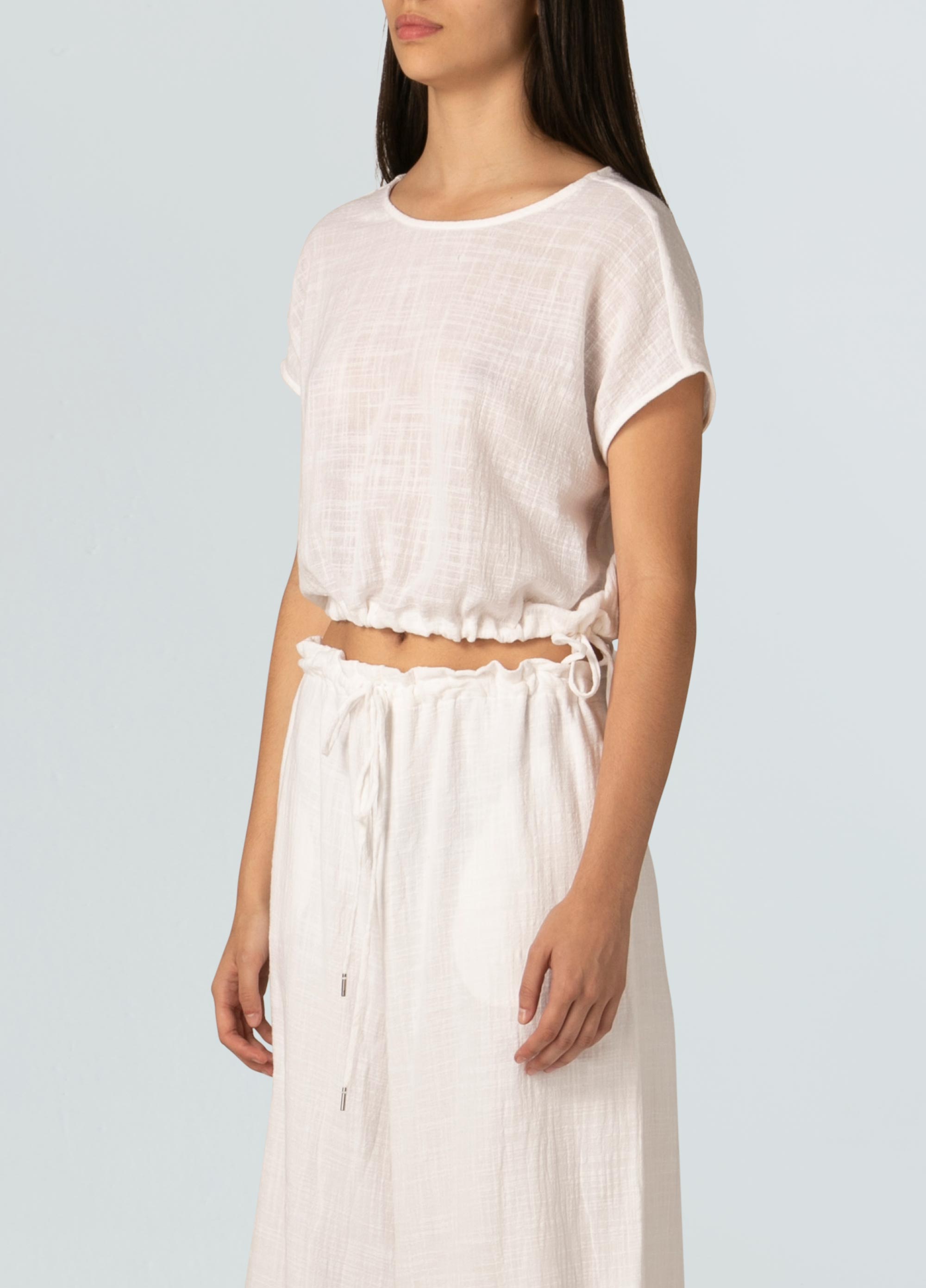 Womens rustic cotton blouse