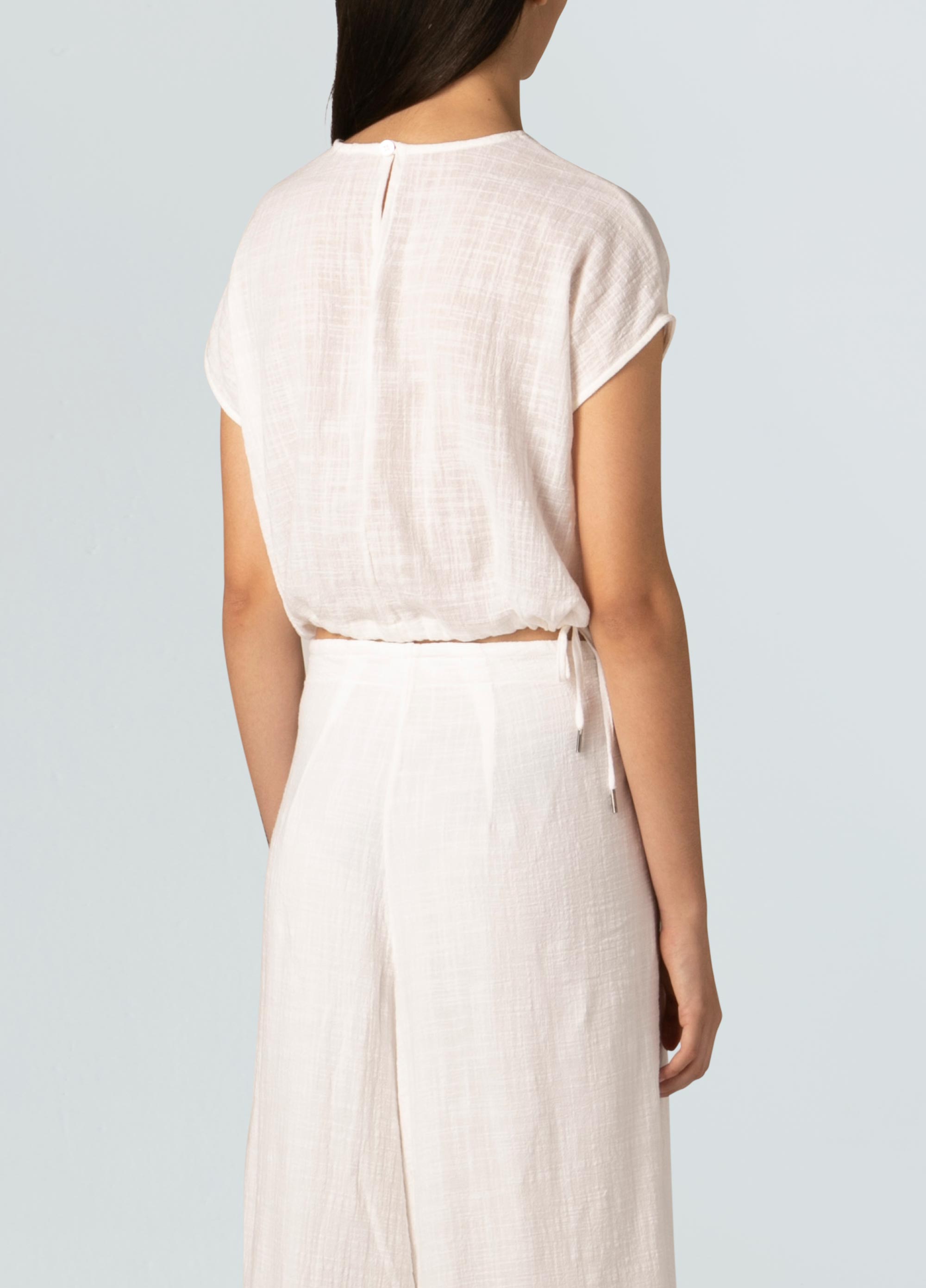 Womens rustic cotton blouse