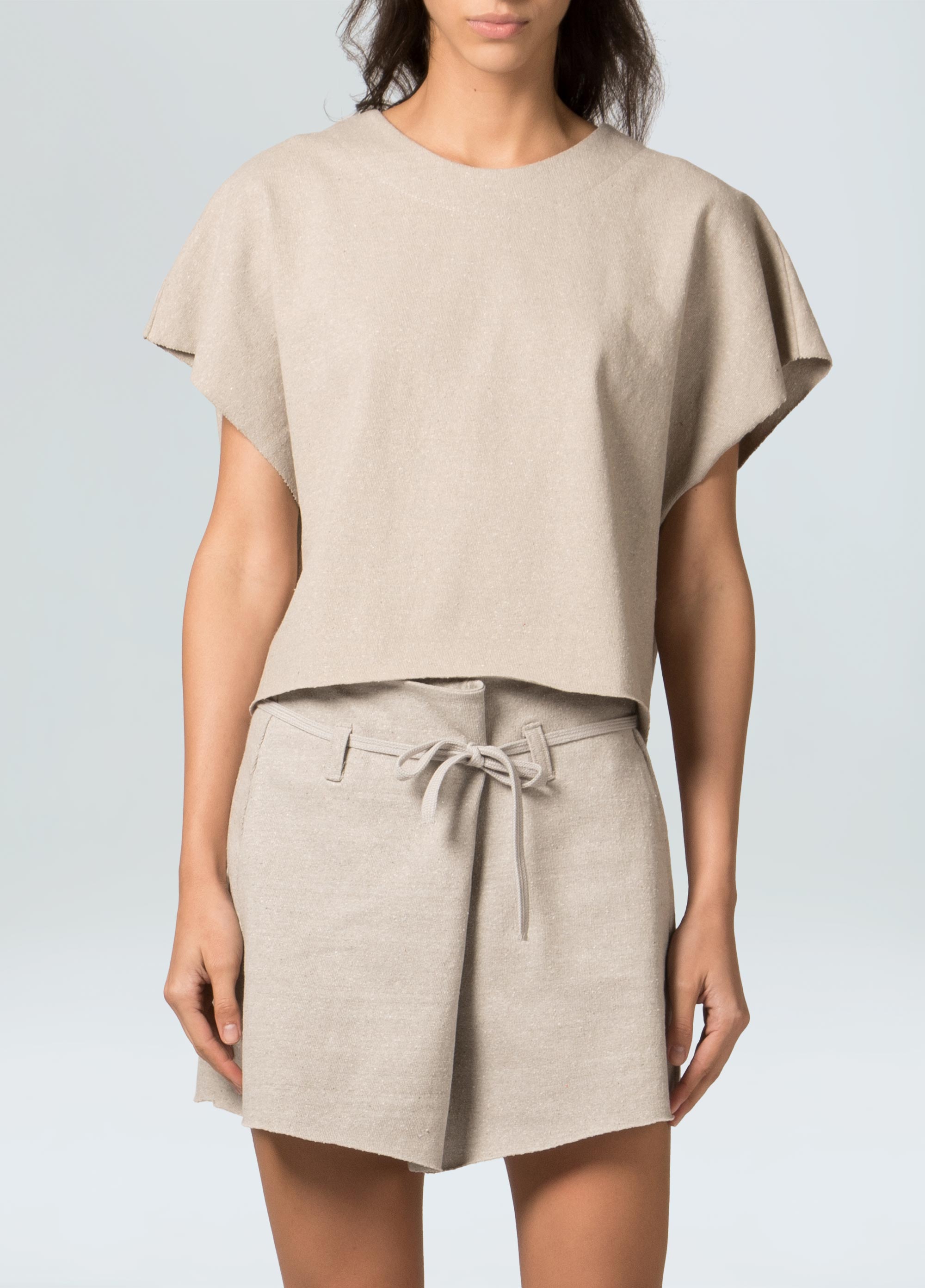 Womens recycled eco sleeveless top
