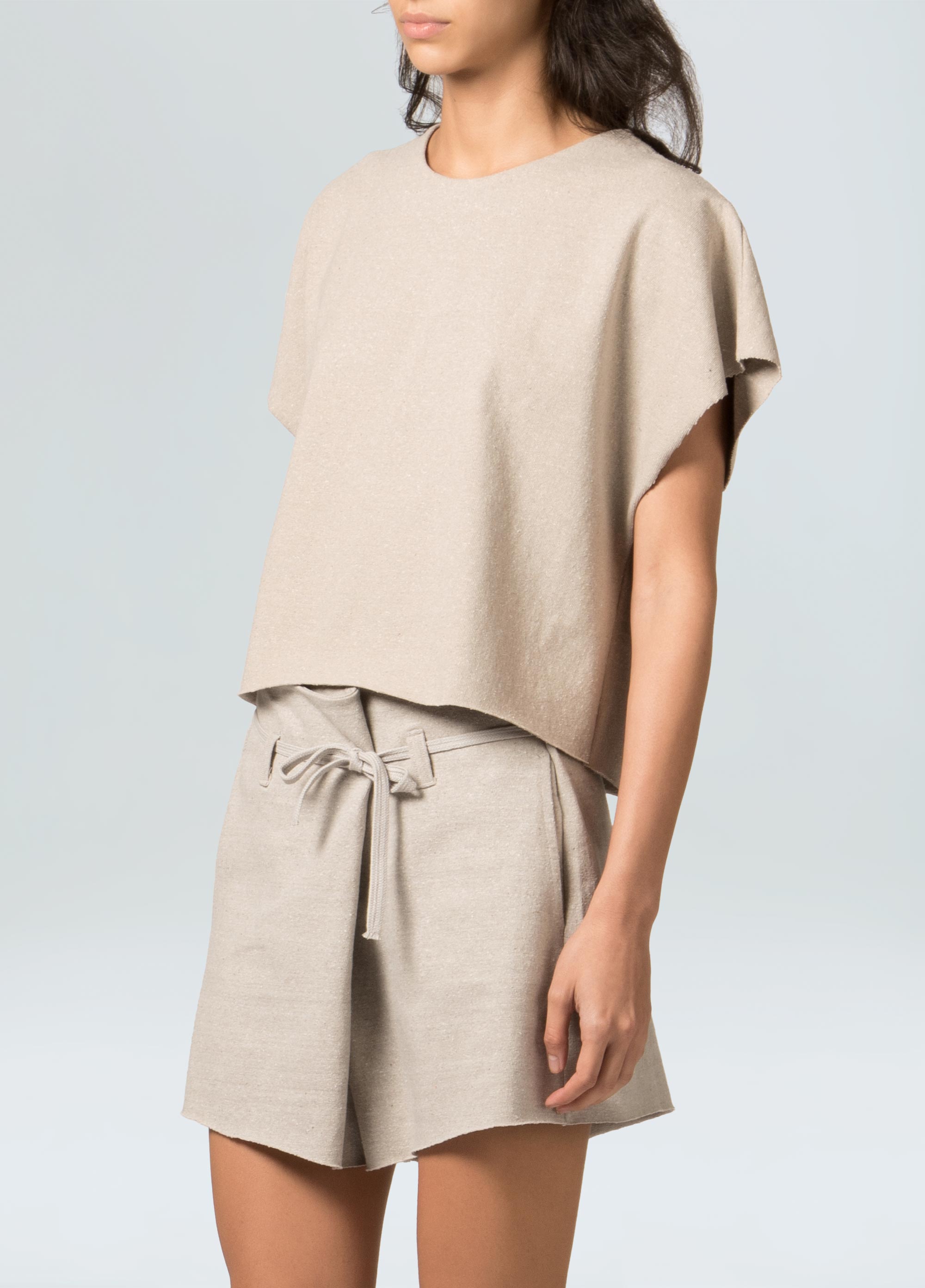 Womens recycled eco sleeveless top