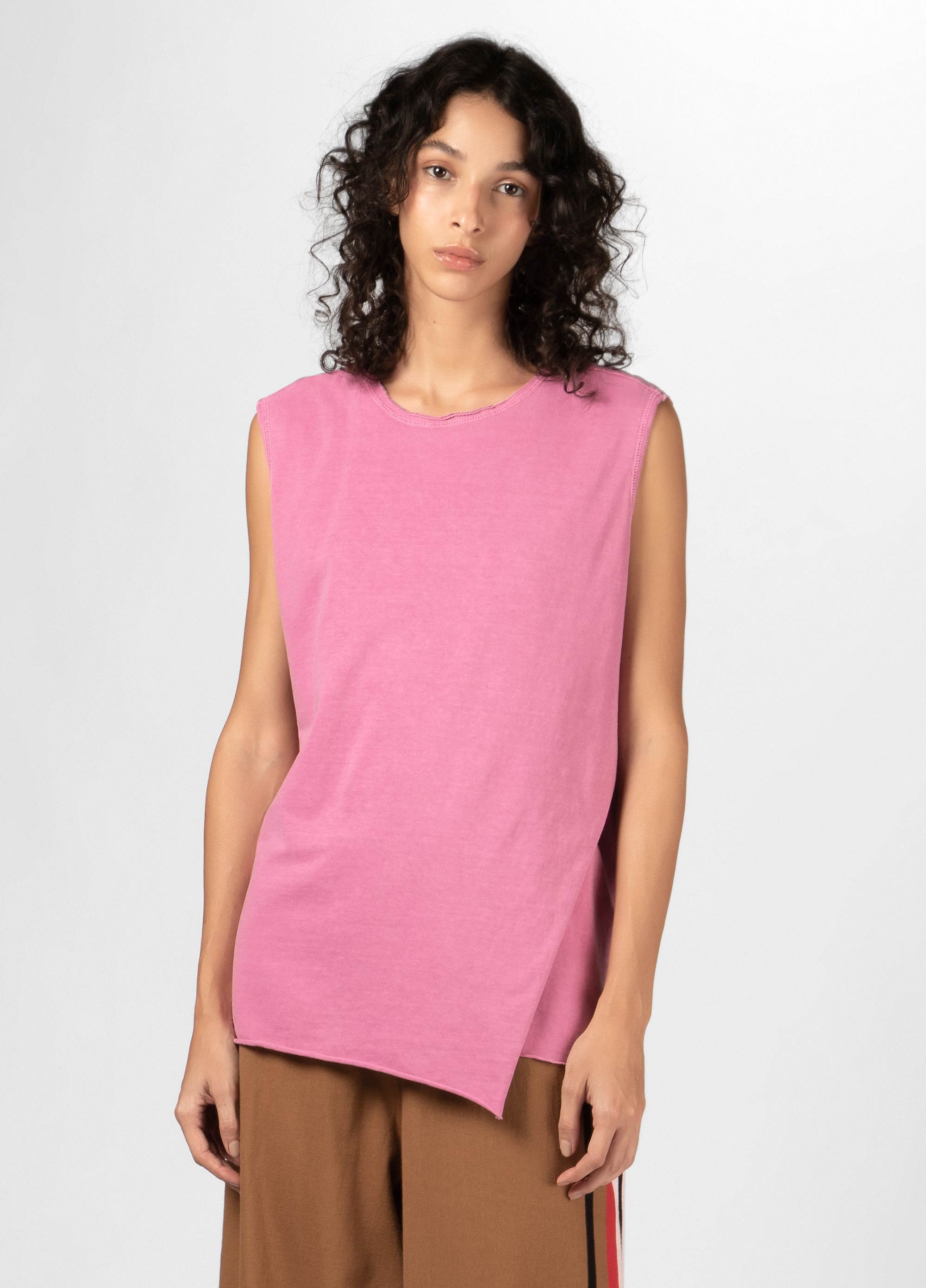 Womens detail sleeveless blouse