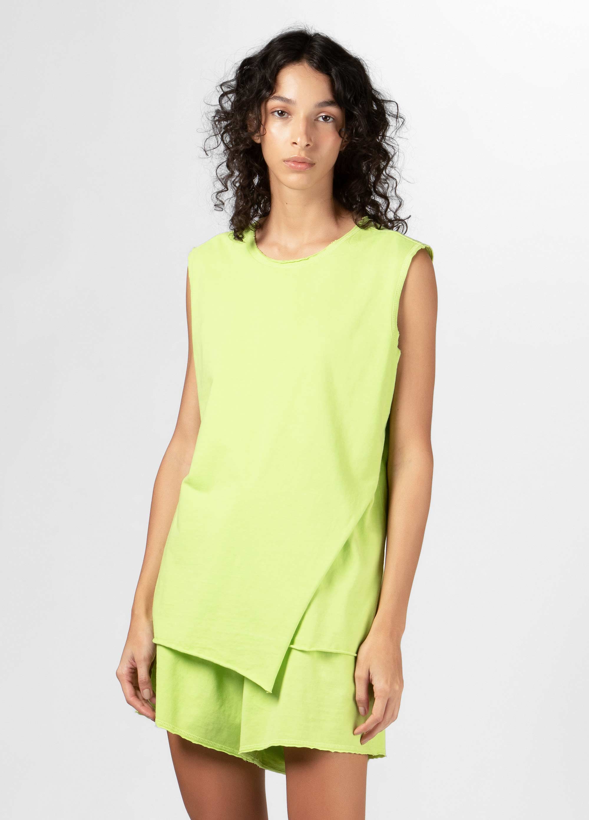 Womens detail sleeveless blouse