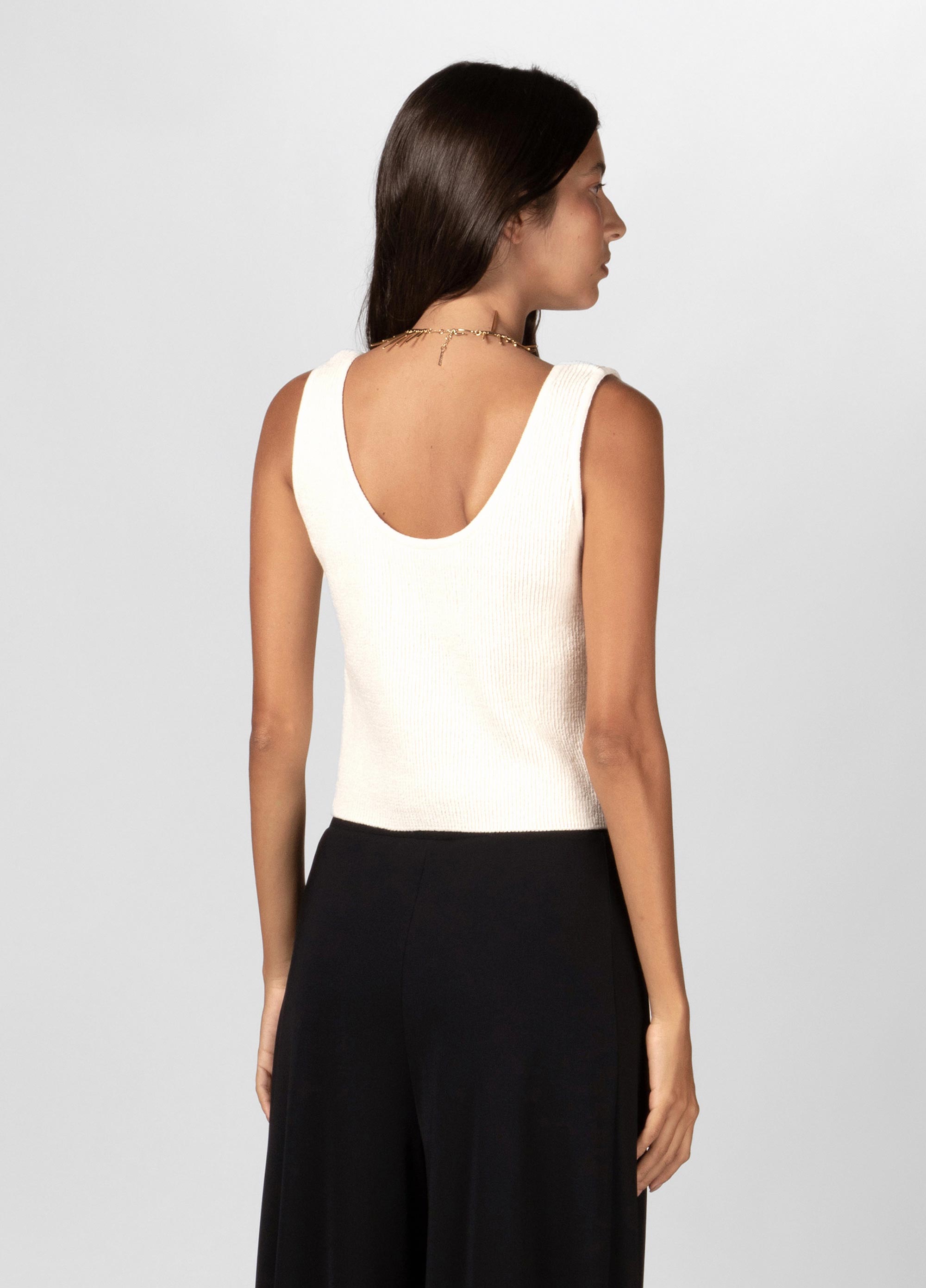 Rustic tricot top