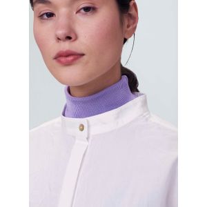 Osklen ribbed tricot knit rayon collar