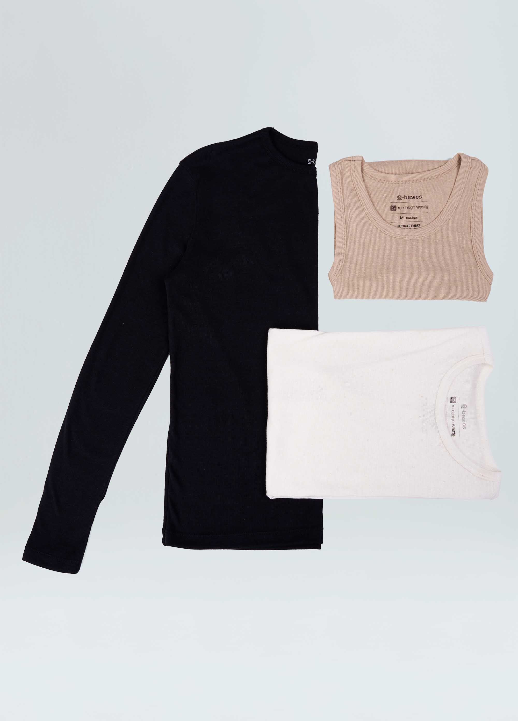 E-basics three-pack set