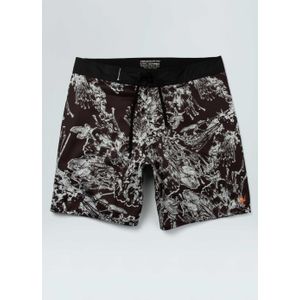 Surf noise flower bermuda shorts