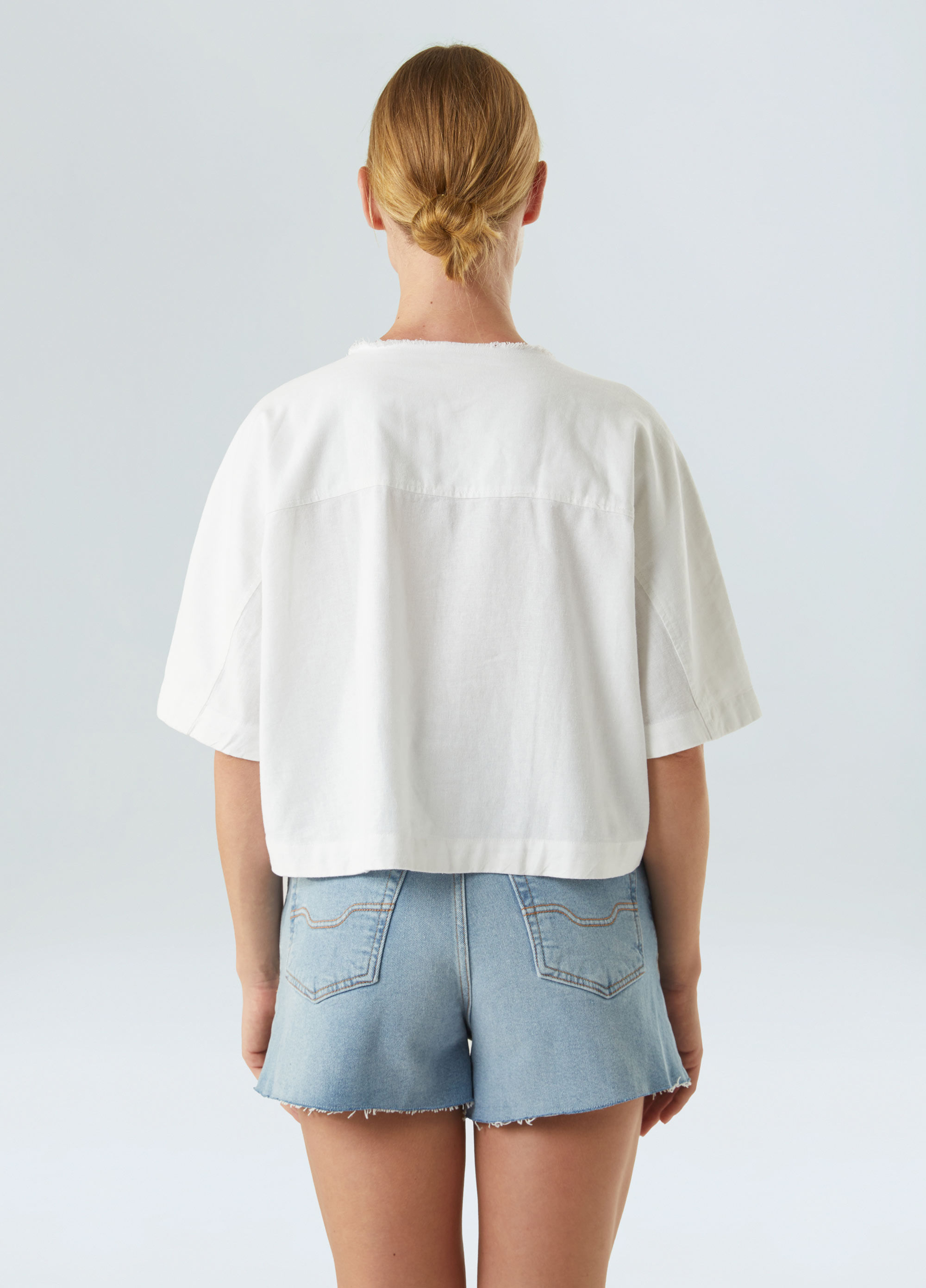 Osklen women linen shirt