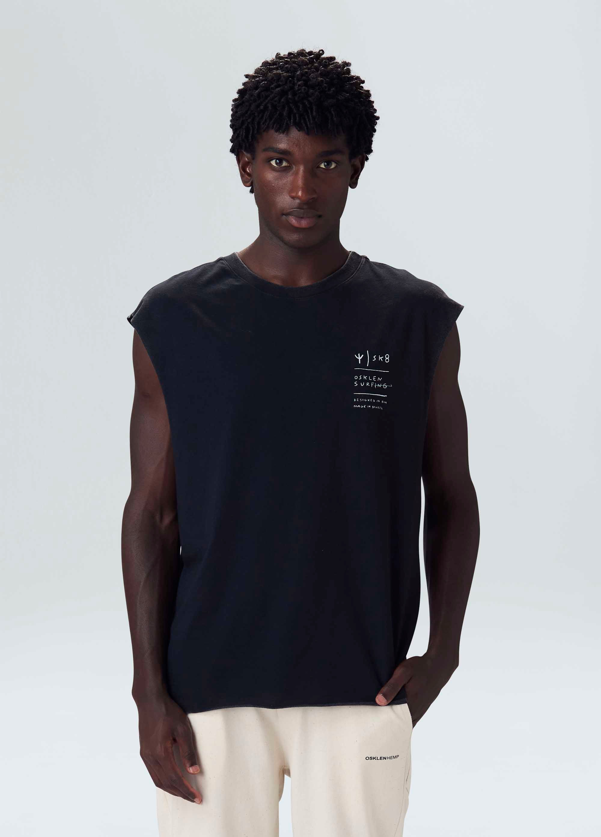 Sk8 sleeveless t-shirt