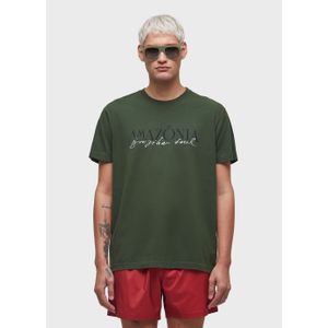Vintage amazonia serifed t-shirt mc