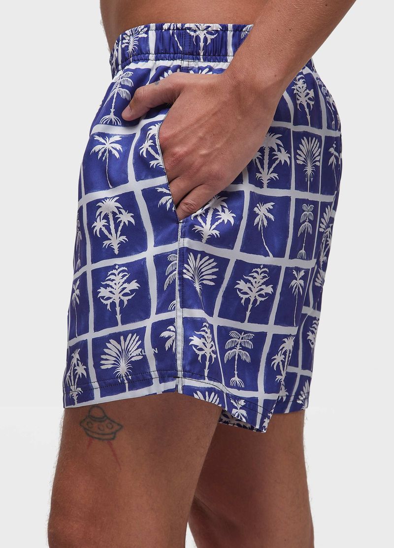 BEACH SHORT AQUAONE LAZULI FULL