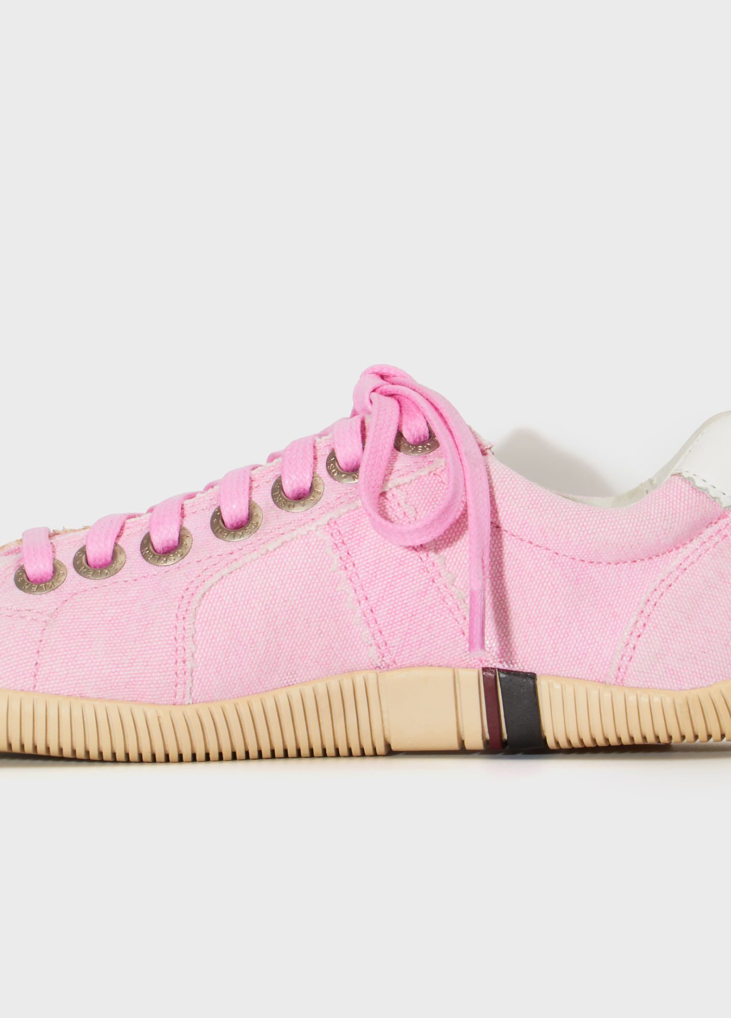 Womens riva stone canvas colour sneakers