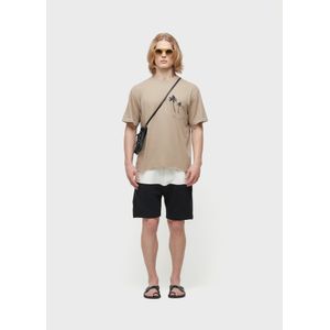 Bicolor Casual Shorts