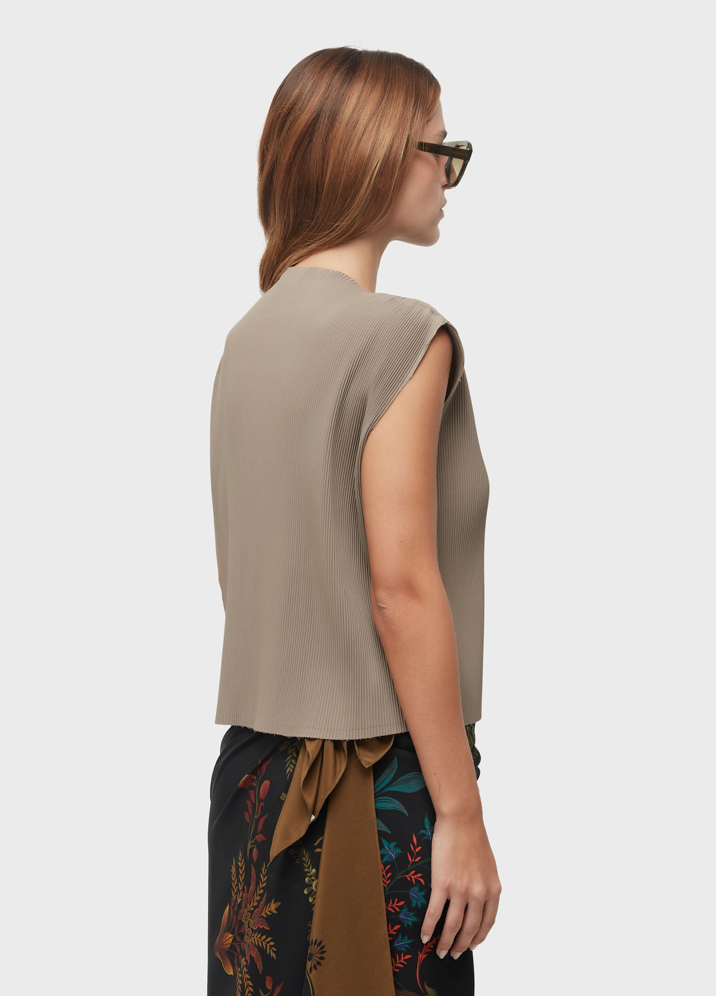 Pleated top