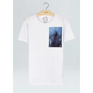 Organic t-shirt – rough blue dive