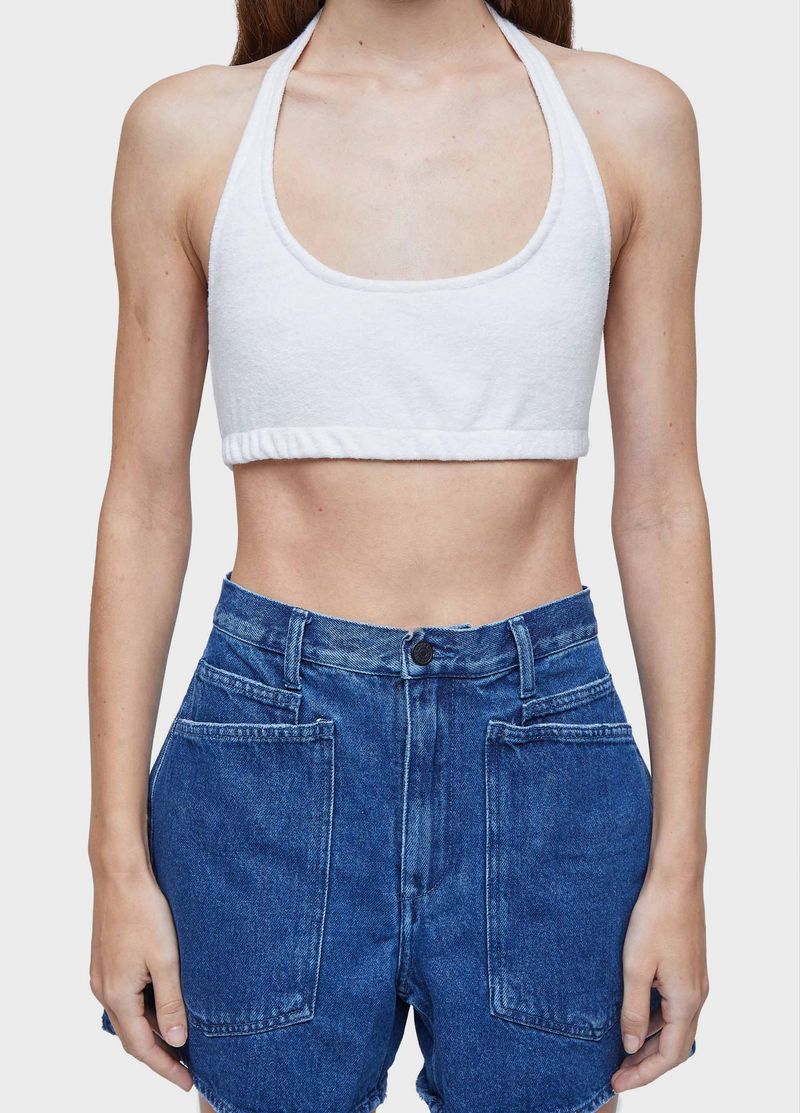 TOP FRENTE UNICA ATOALHADO