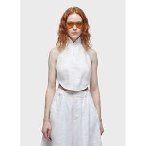 Crochet halterneck